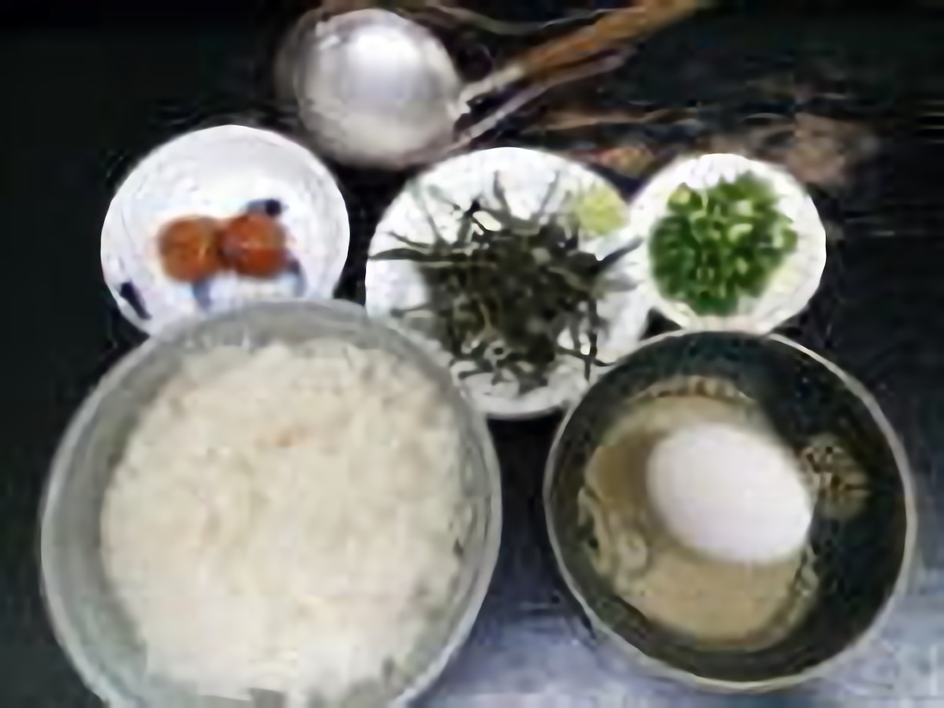 しゃぶしゃぶ後のおじやセット<br>660円